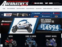 Tablet Screenshot of abernathycycles.com